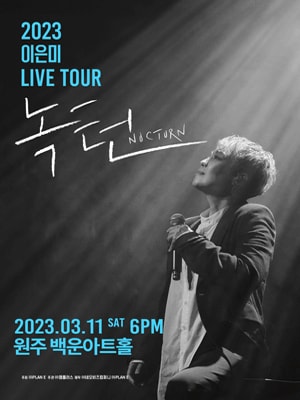 이은미 전국투어 콘서트: NOCTURN 원주