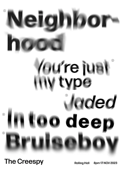 크리스피 단독 콘서트, Neighborhood