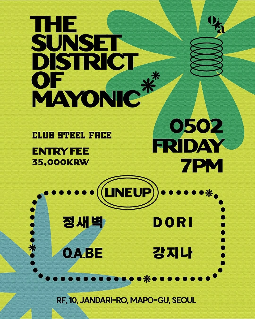 The sunset district of MAYONIC